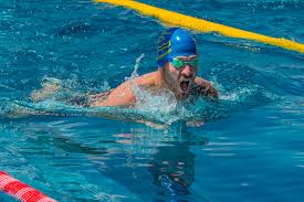 Swimming landing test